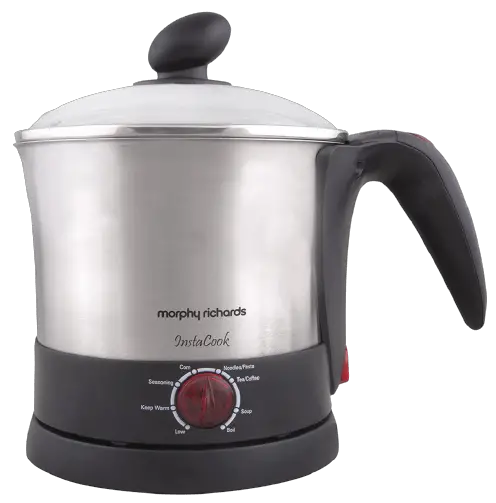 Morphy Richards InstaCook 1200 W, 0.5 Litre Noodle/Pasta & Beverage(Multi-purpose) Electric kettle, Black